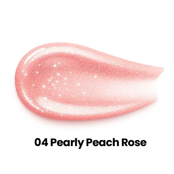 KIKO Milano 3D Hydra Lip Gloss 04 Pearly Peach Rose