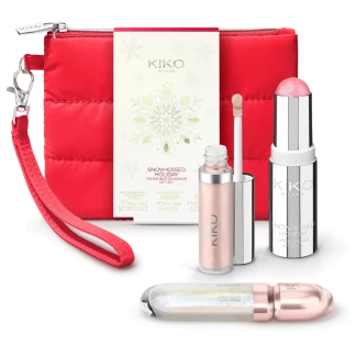 KIKO Milano Snow‑Kissed Holiday Festive Besties Make Up Gift Set