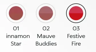 KIKO Milano Snow-Kissed Holiday My Perfect Combo Lips Gift Set árnyalatok, színkódok