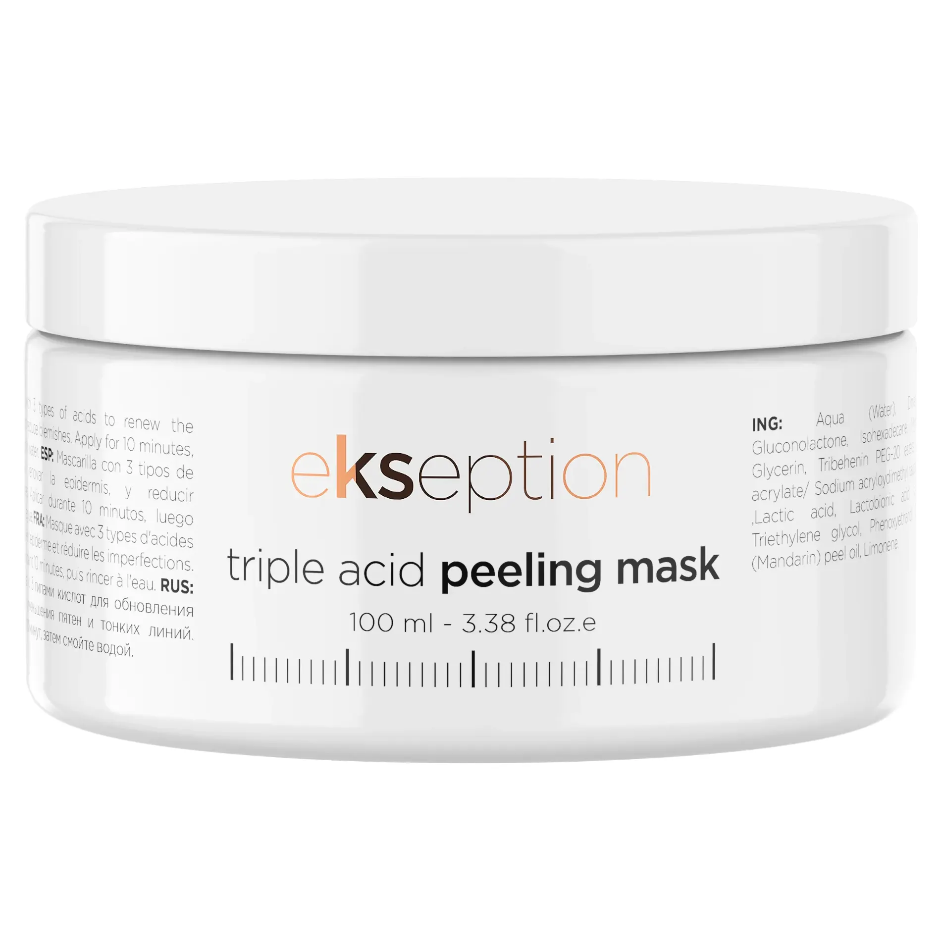 eKseption Tripla Acid Peeling Mask AHA+PHA